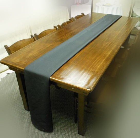 Harvest Table-8 Feet x 40 Inches Walnut